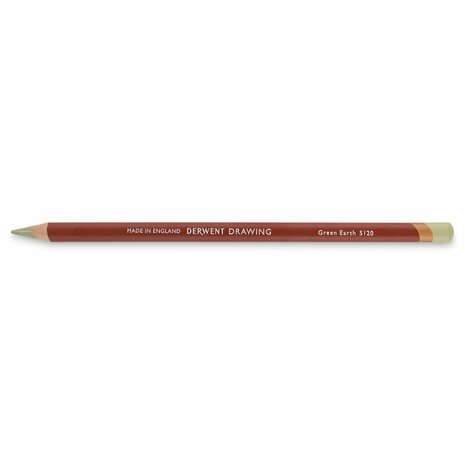 Green Earth Drawing Pencil / Potlood van Derwent Kleur 5120