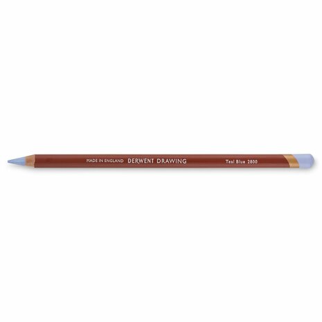 Teal Blue Drawing Pencil / Potlood van Derwent Kleur 2800