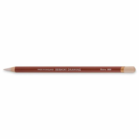 Bistre Drawing Pencil / Potlood van Derwent Kleur 1800