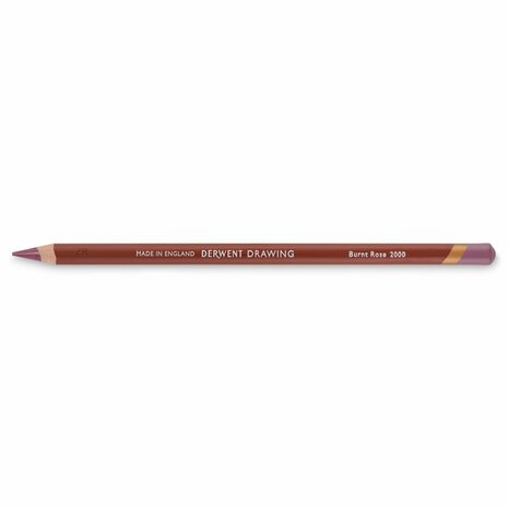Burnt Rose Drawing Pencil / Potlood van Derwent Kleur 2000