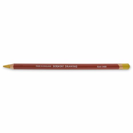 Gold Drawing Pencil / Potlood van Derwent Kleur 0400