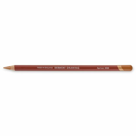 Apricot Drawing Pencil / Potlood van Derwent Kleur 0500