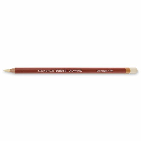 Champagne Drawing Pencil / Potlood van Derwent Kleur 0100