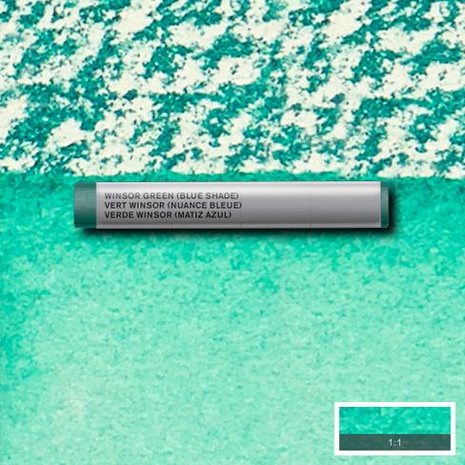 Winsor Green (Blue Shade) Water Colour Sticks van Winsor & Newton Kleur 719