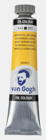 Cadmiumgeel Middel Van Gogh Olieverf van Royal Talens 20 ML Serie 2 Kleur 271