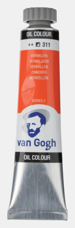 Vermiljoen Van Gogh Olieverf van Royal Talens 20 ML Serie 2 Kleur 311
