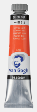 Azorood Licht Van Gogh Olieverf van Royal Talens 20 ML Serie 1 Kleur 312