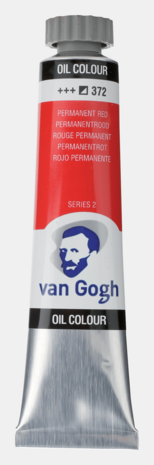 Permanentrood Van Gogh Olieverf van Royal Talens 20 ML Serie 2 Kleur 372