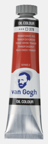Transparant Oxydrood Van Gogh Olieverf van Royal Talens 20 ML Serie 2 Kleur 378