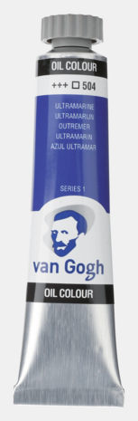 Ultramarijn Van Gogh Olieverf van Royal Talens 20 ML Serie 1 Kleur 504