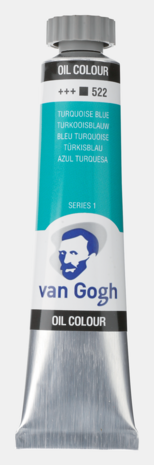 Turkooisblauw Van Gogh Olieverf van Royal Talens 20 ML Serie 1 Kleur 522