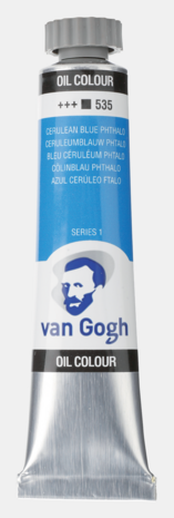 Ceruleumblauw (Phtalo) Van Gogh Olieverf van Royal Talens 20 ML Serie 1 Kleur 535