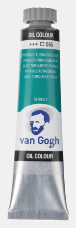 Phtaloturkooisblauw Van Gogh Olieverf van Royal Talens 20 ML Serie 2 Kleur 565