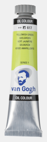 Geelgroen Van Gogh Olieverf van Royal Talens 20 ML Serie 1 Kleur 617