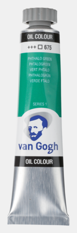 Phtalogroen Van Gogh Olieverf van Royal Talens 20 ML Serie 1 Kleur 675