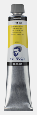 Cadmiumgeel Licht Van Gogh Olieverf van Royal Talens 200 ML Serie 2 Kleur 208