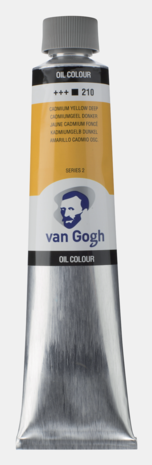 Cadmiumgeel Donker Van Gogh Olieverf van Royal Talens 200 ML Serie 2 Kleur 210