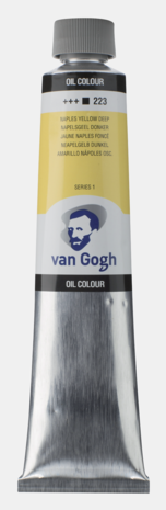 Napelsgeel Donker Van Gogh Olieverf van Royal Talens 200 ML Serie 1 Kleur 223
