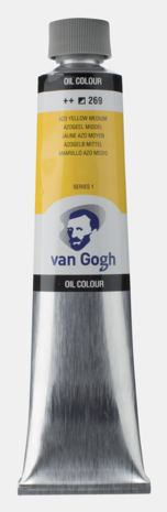 Azogeel Middel Van Gogh Olieverf van Royal Talens 200 ML Serie 1 Kleur 269