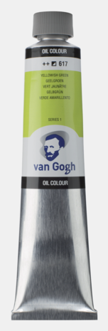 Geelgroen Van Gogh Olieverf van Royal Talens 200 ML Serie 1 Kleur 617