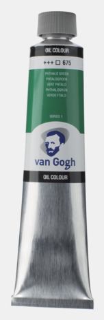Phtalogroen Van Gogh Olieverf van Royal Talens 200 ML Serie 1 Kleur 675