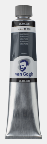 Paynesgrijs Van Gogh Olieverf van Royal Talens 200 ML Serie 2 Kleur 708