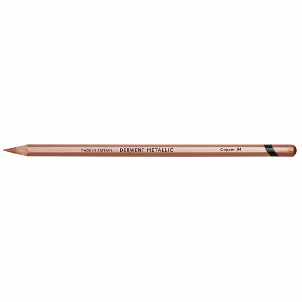 Copper Metallic Potlood van Derwent Kleur 004