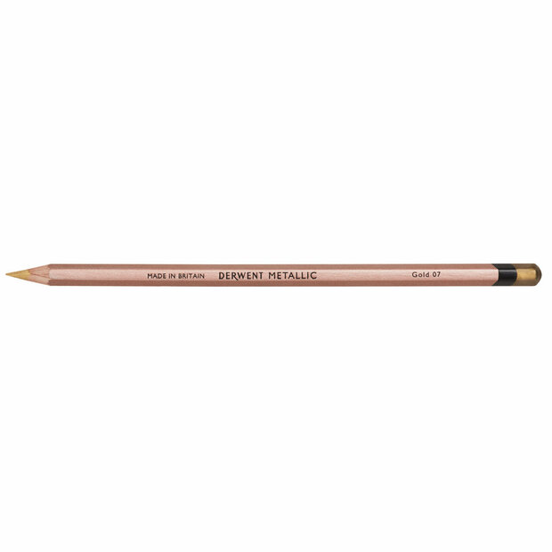 Gold Metallic Potlood van Derwent Kleur 007