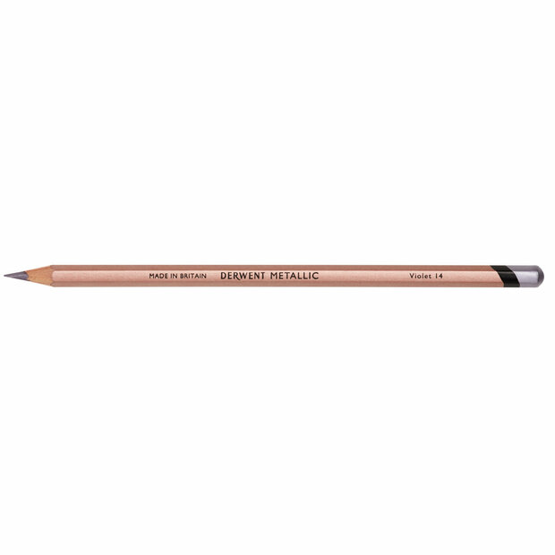 Violet Metallic Potlood van Derwent Kleur 014