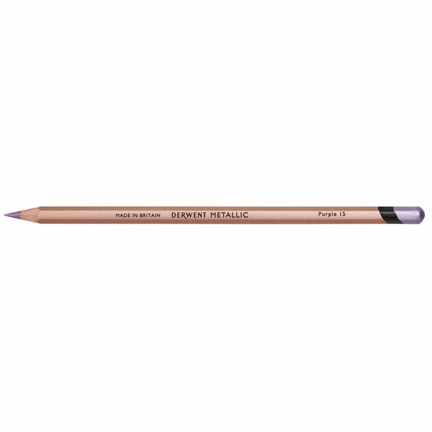 Purple Metallic Potlood van Derwent Kleur 015