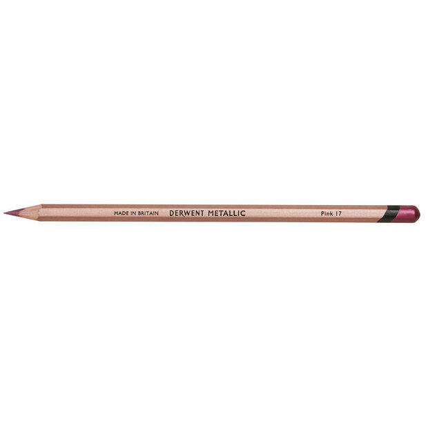 Pink Metallic Potlood van Derwent Kleur 017