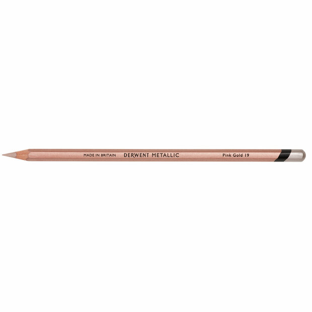 Pink Gold Metallic Potlood van Derwent Kleur 019