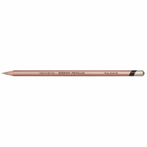 Rose Gold Metallic Potlood van Derwent Kleur 020