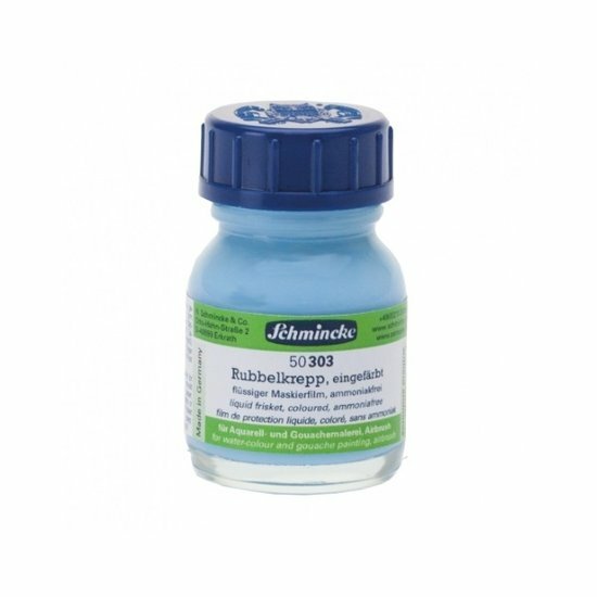 Maskeervloeistof in fles Blauw Schmincke 20 ml Medium 303