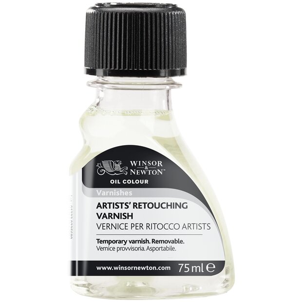 Retoucheervernis voor olieverf Winsor &amp; Newton (Medium 736) 75 ML