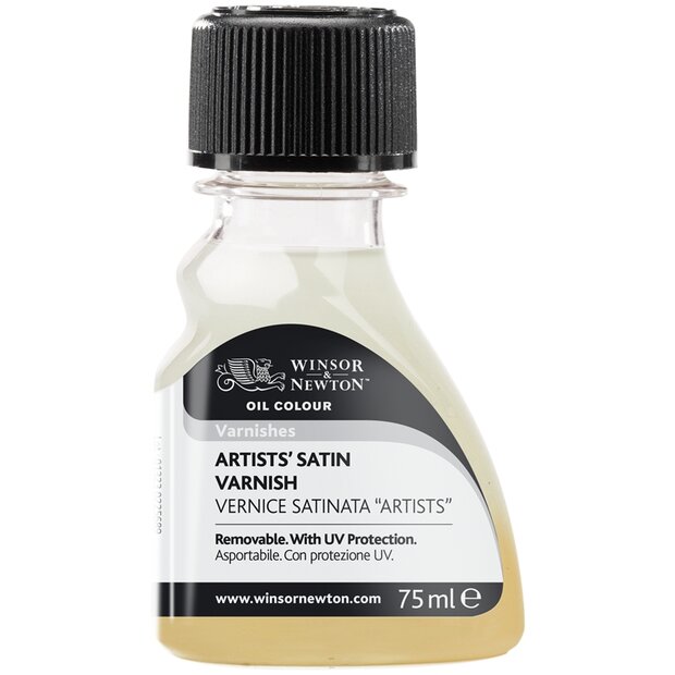 Satijn Vernis voor olieverf Winsor &amp; Newton (Medium 737) 75 ML