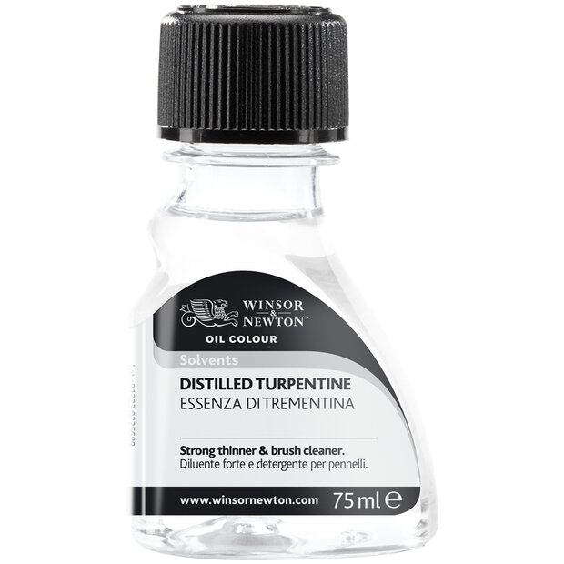 Terpentijn voor olieverf Winsor &amp; Newton (Medium 744) 75 ML