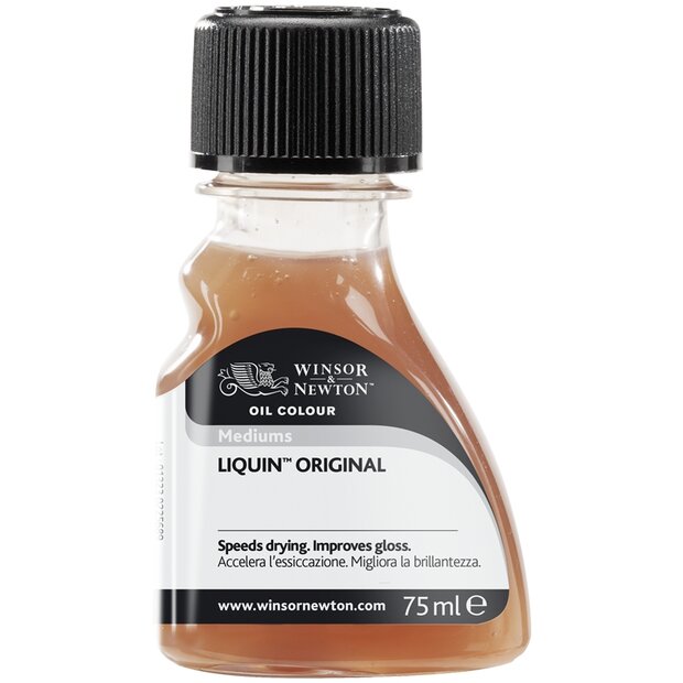 Liquin Original Zijdeglans medium voor olieverf Winsor &amp; Newton (Medium 751) 75 ML