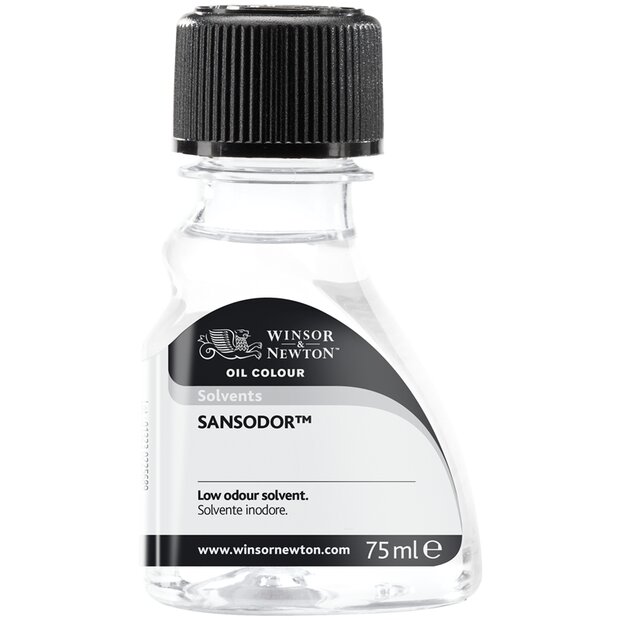 Bijna reukloze terpentine (Sansodor) voor olieverf Winsor &amp; Newton (Medium 757) 75 ML