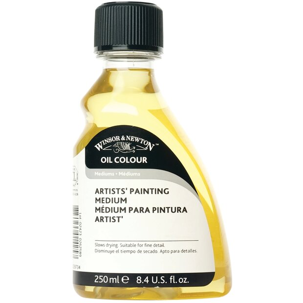 Schildersmedium voor olieverf Winsor &amp; Newton (Medium 734) 250 ML