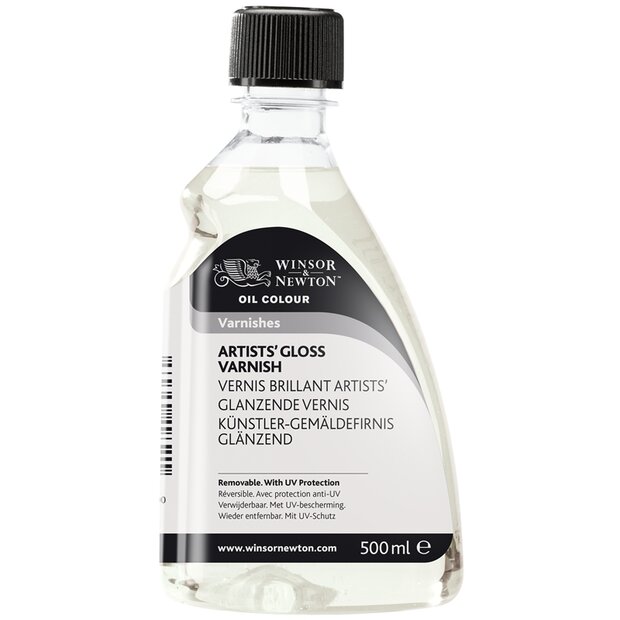 Glans Vernis voor olieverf Winsor &amp; Newton (Medium 732) 500 ML