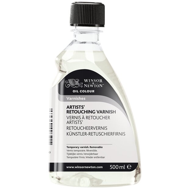 Retoucheervernis voor olieverf Winsor &amp; Newton (Medium 736) 500 ML
