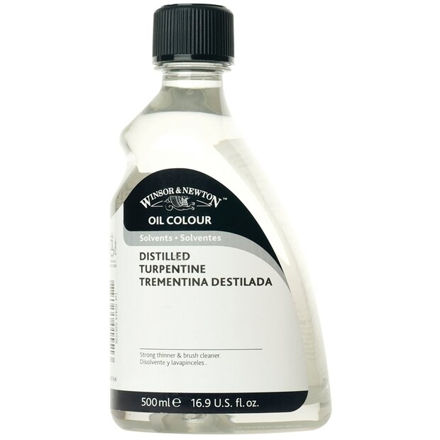 Terpentijn voor olieverf Winsor &amp; Newton (Medium 744) 500 ML