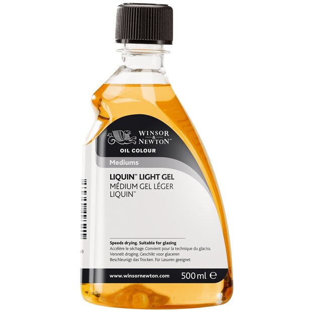 Liquin Light Gel Medium voor olieverf Winsor &amp; Newton (Medium 754) 500 ML
