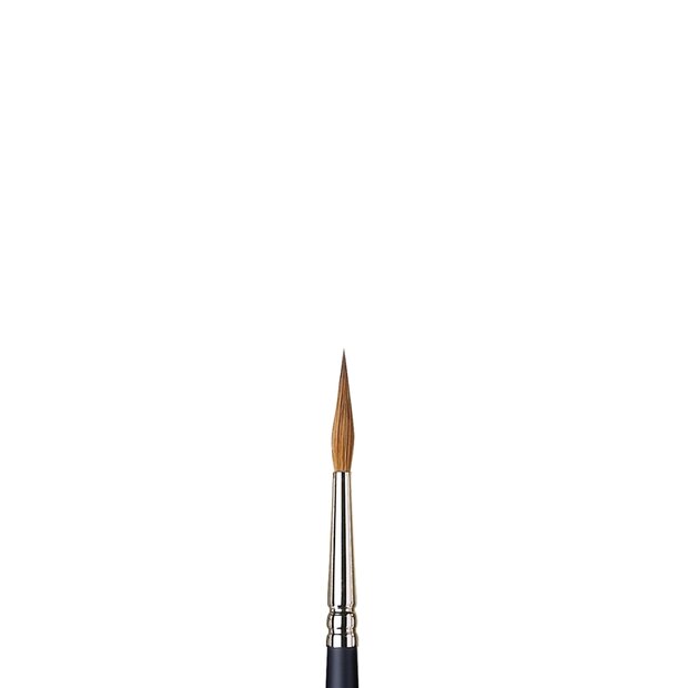 No 5 Spits Rond korte steel Winsor &amp; Newton Professioneel Artists Water Colour Kolinsky Sable Penseel
