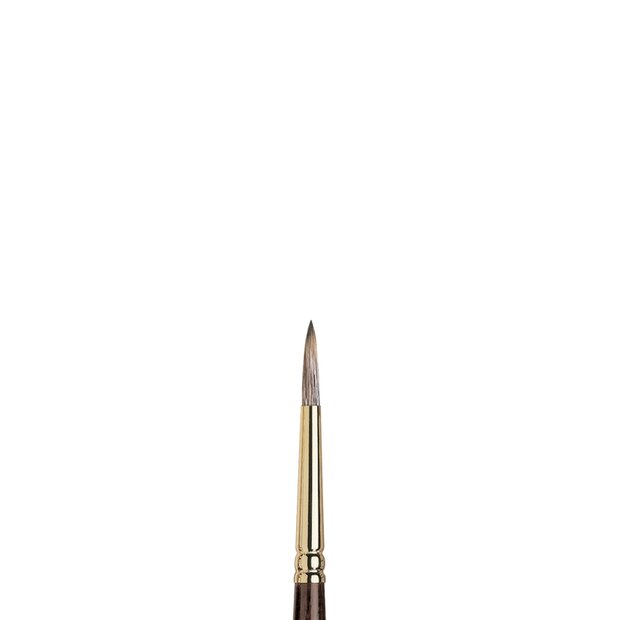 No 6 Rond Winsor &amp; Newton Monarch Penseel Olie- &amp; Acrylverf