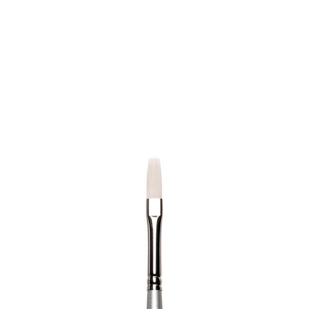 No 6 Plat lange steel Winsor &amp; Newton Artisan Olie- &amp; Acrylverf Penseel