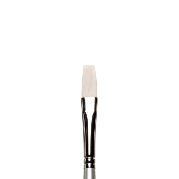 No 12 Plat lange steel Winsor &amp; Newton Artisan Olie- &amp; Acrylverf Penseel