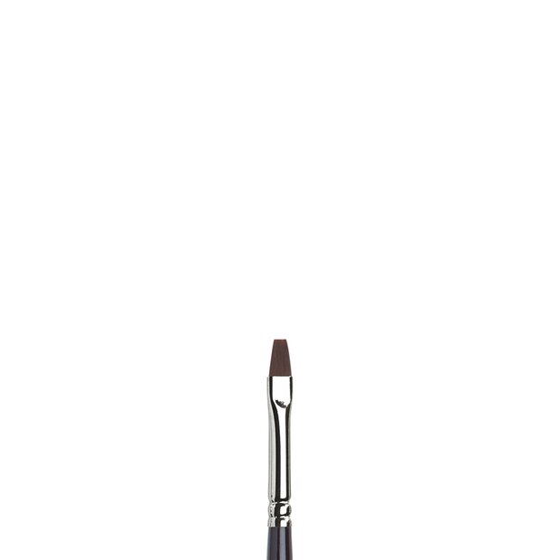 No 4 Plat kort lange steel Winsor &amp; Newton Galeria Penseel