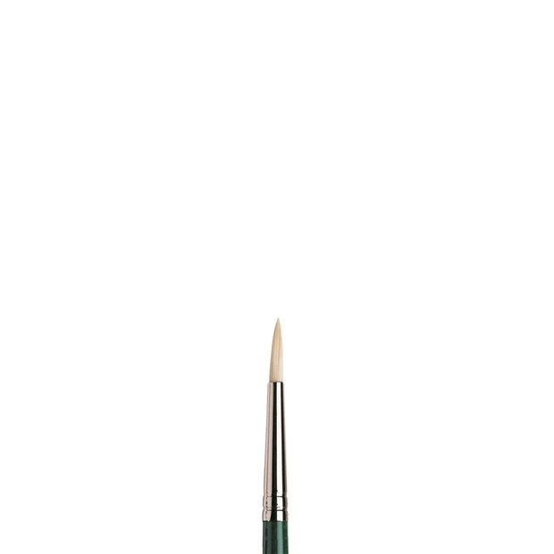 No 3 Rond lange steel Winsor &amp; Newton Winton Olie- &amp; Acrylverf Penseel